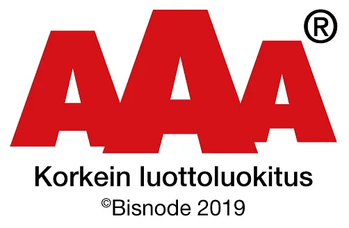 Vitomittaus Oy, AAA Korkein luottoluokitus 2019